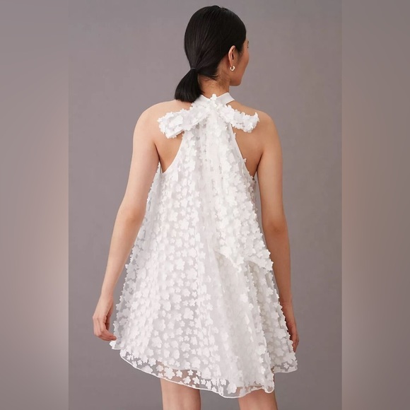 Eva Franco Halter Swing Mini Dress - Picture 2 of 3